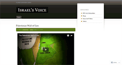 Desktop Screenshot of israelsvoice.com