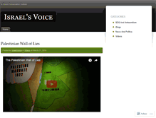 Tablet Screenshot of israelsvoice.com